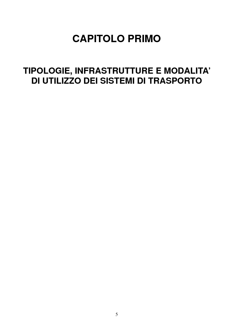 Anteprima della tesi: Problematiche ambientali dei sistemi di trasporto, Pagina 3