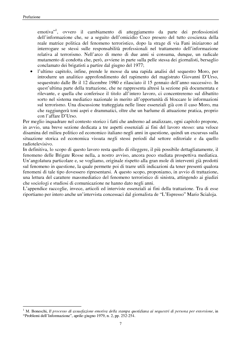 Anteprima della tesi: Quando i media staccano la spina. Storia del blackout informativo durante gli ''anni di piombo'', Pagina 2