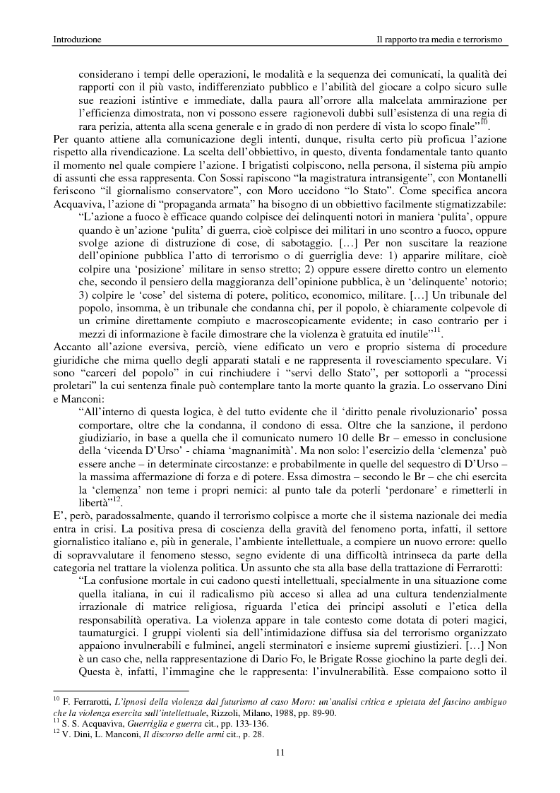 Anteprima della tesi: Quando i media staccano la spina. Storia del blackout informativo durante gli ''anni di piombo'', Pagina 6