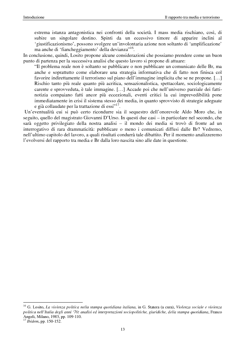 Anteprima della tesi: Quando i media staccano la spina. Storia del blackout informativo durante gli ''anni di piombo'', Pagina 8