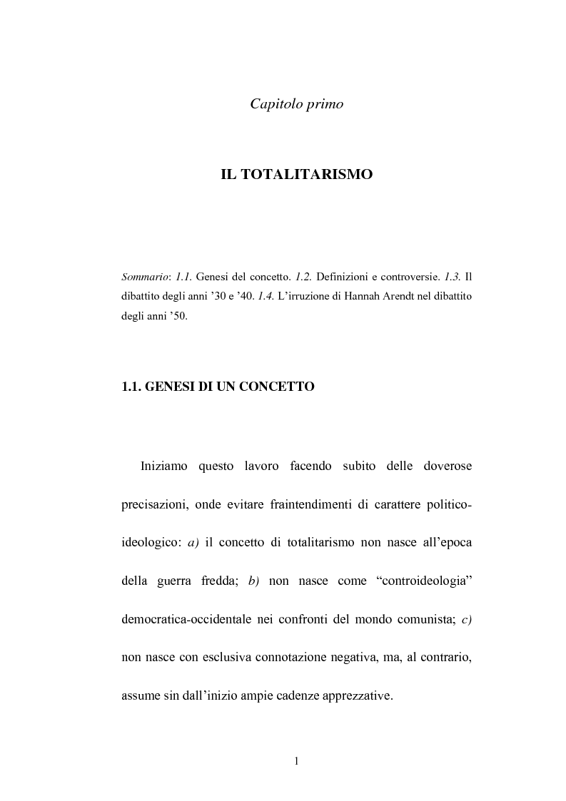 Anteprima della tesi: Totalitarismo: un dibattito aperto, Pagina 6