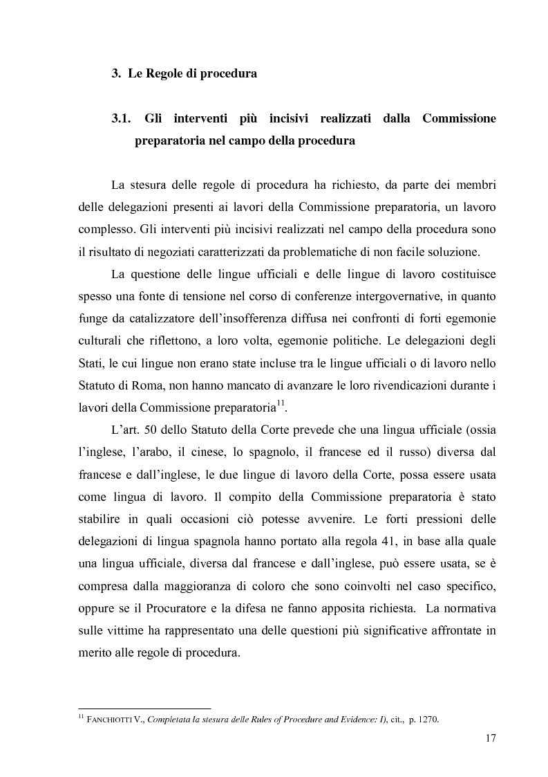 Anteprima della tesi: La Commissione preparatoria della Corte penale internazionale, Pagina 15