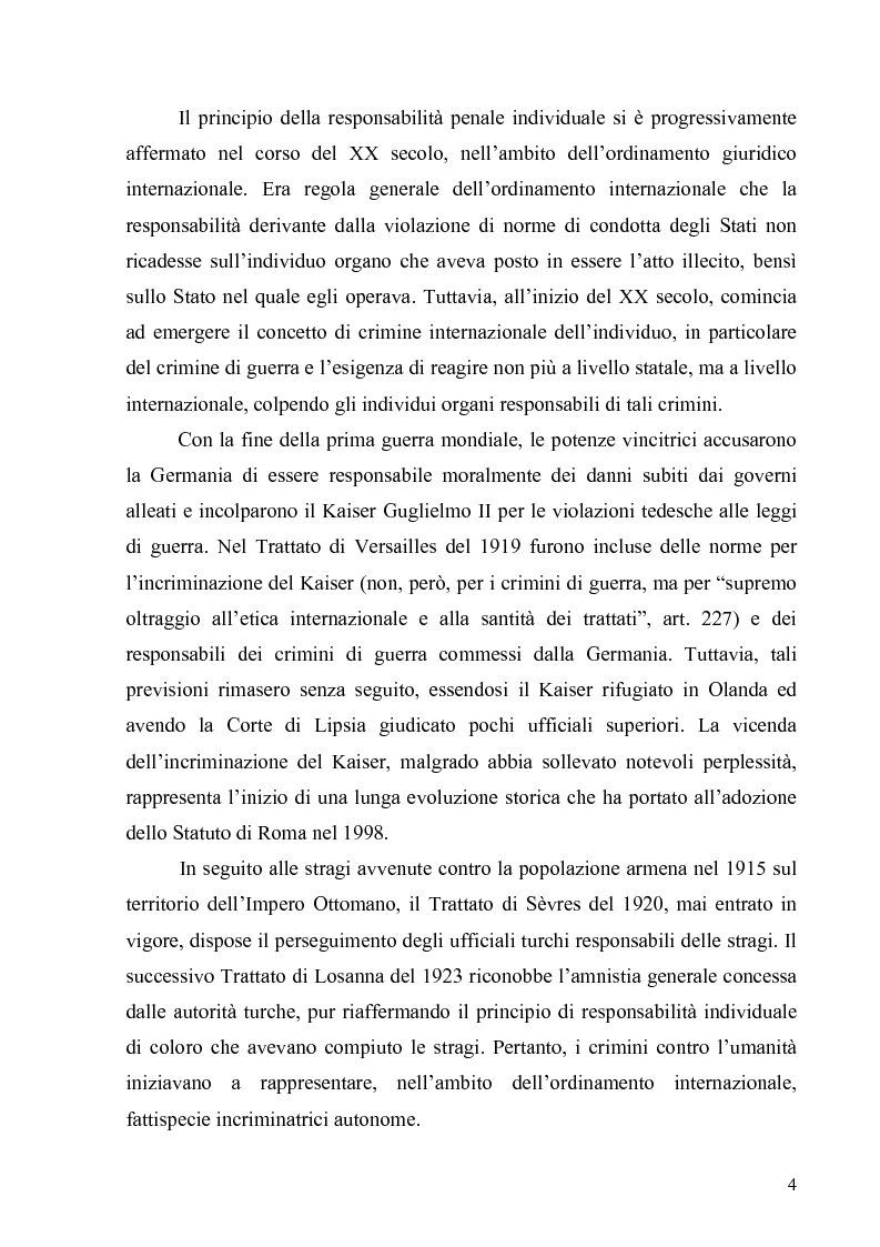 Anteprima della tesi: La Commissione preparatoria della Corte penale internazionale, Pagina 2