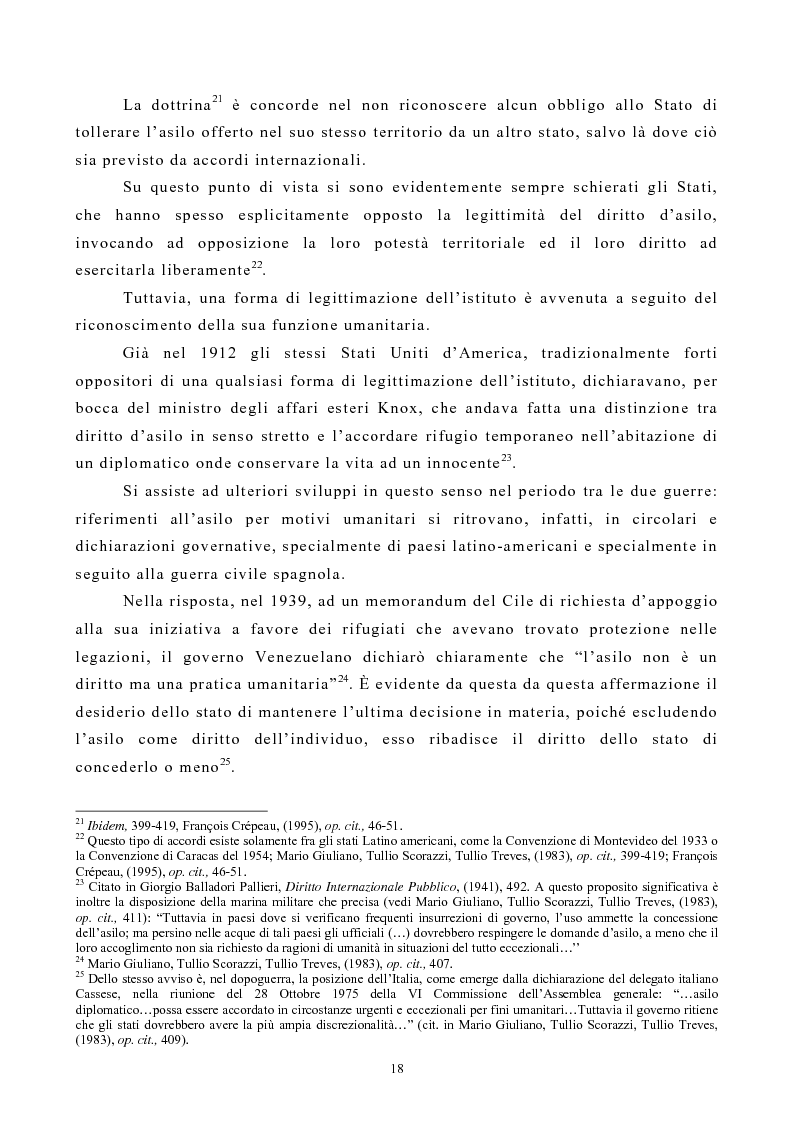 Anteprima della tesi: Lo Status di Rifugiato nell'Unione Europea, Pagina 13