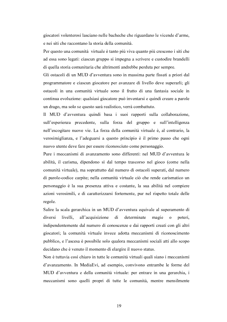 Anteprima della tesi: Analisi di una comunità virtuale: il caso Extremelot, Pagina 15
