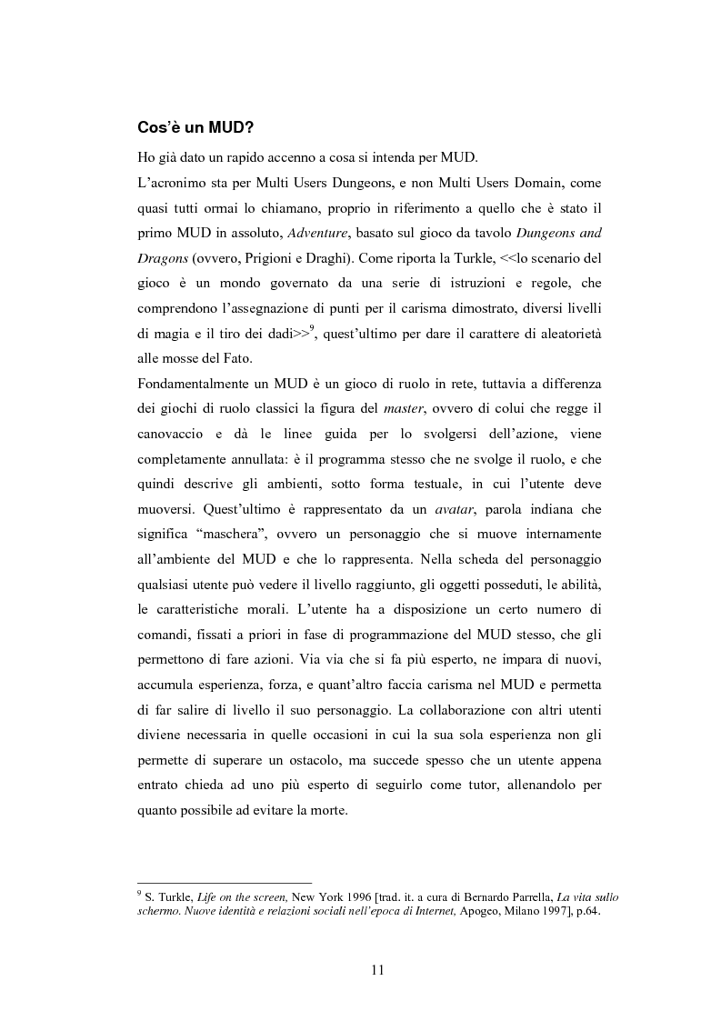 Anteprima della tesi: Analisi di una comunità virtuale: il caso Extremelot, Pagina 7