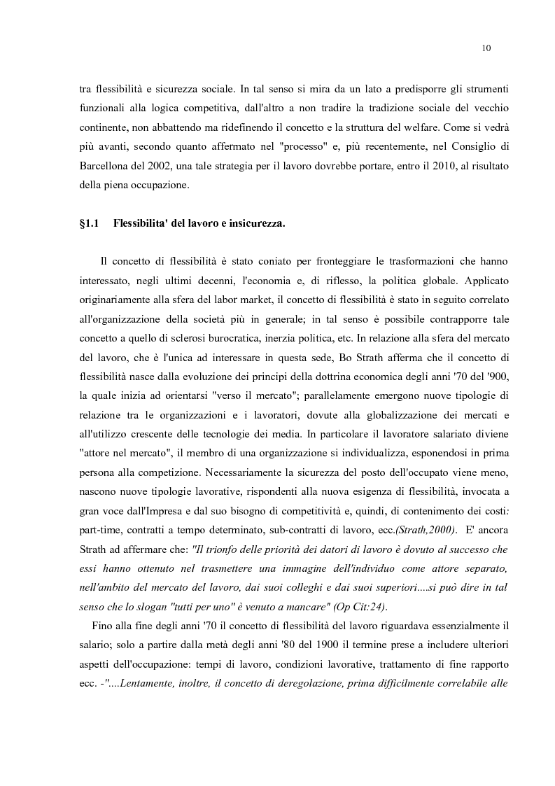 Anteprima della tesi: Policy Transfer e Politiche del Mercato del Lavoro in Italia e in Russia, Pagina 7