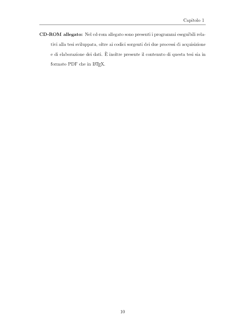 Anteprima della tesi: Progettazione e realizzazione di software per l'analisi di streaming digitale DVB, Pagina 5