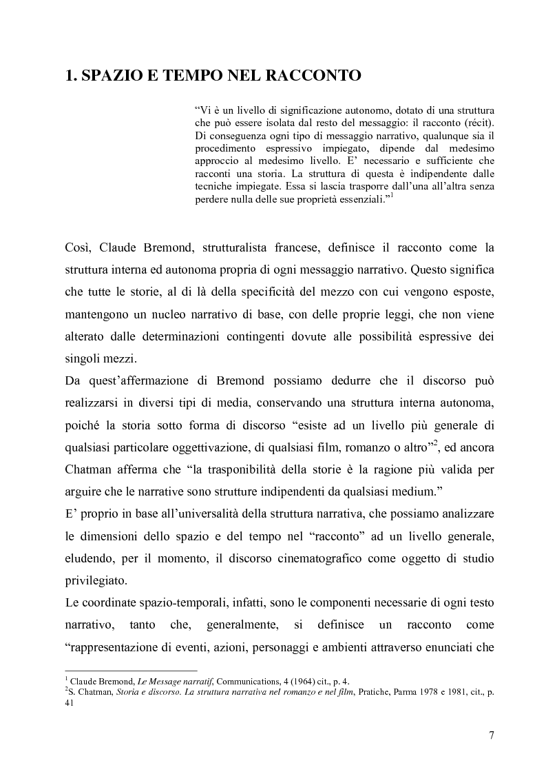 Anteprima della tesi: Lo spazio e il tempo nel cinema di Alain Resnais: Hiroshima mon amour, L'année dernière a Marienbad e Muriel., Pagina 4