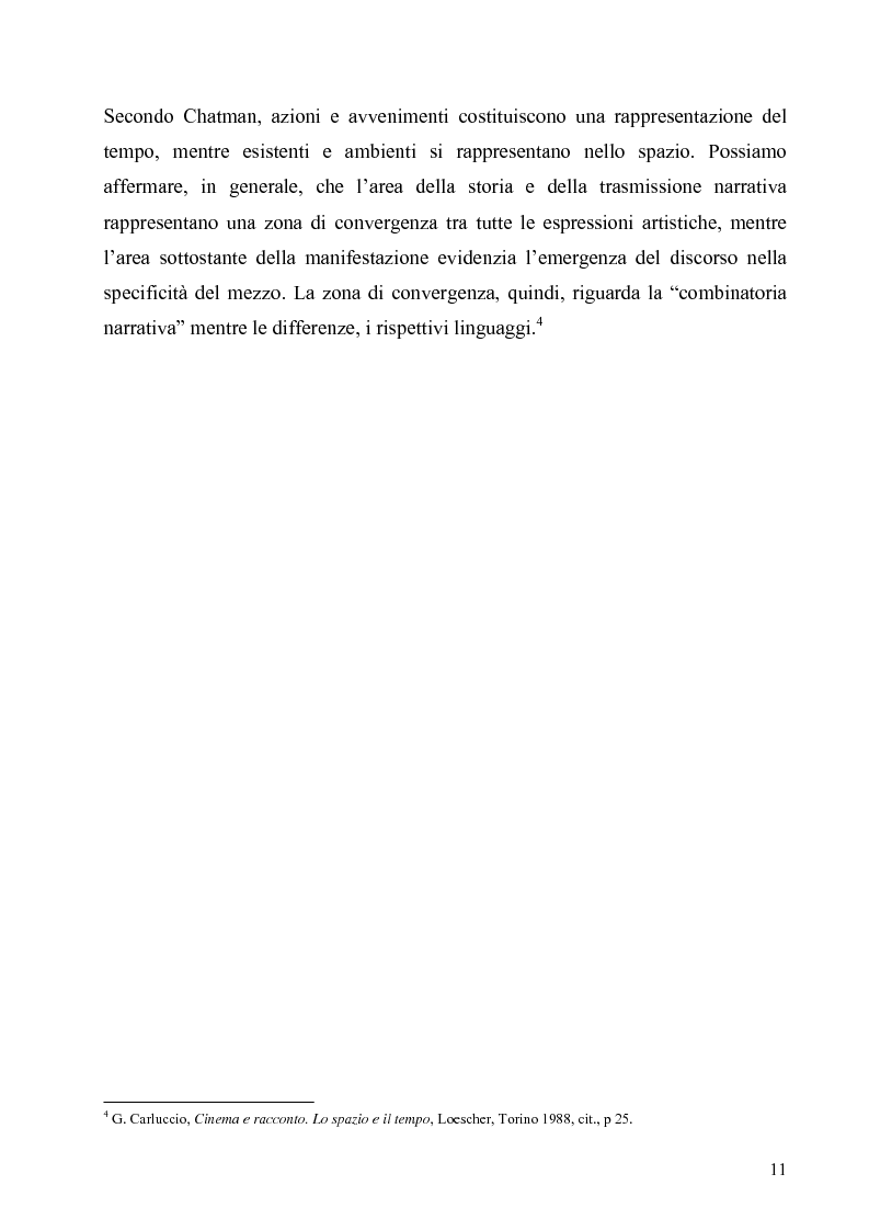 Anteprima della tesi: Lo spazio e il tempo nel cinema di Alain Resnais: Hiroshima mon amour, L'année dernière a Marienbad e Muriel., Pagina 8