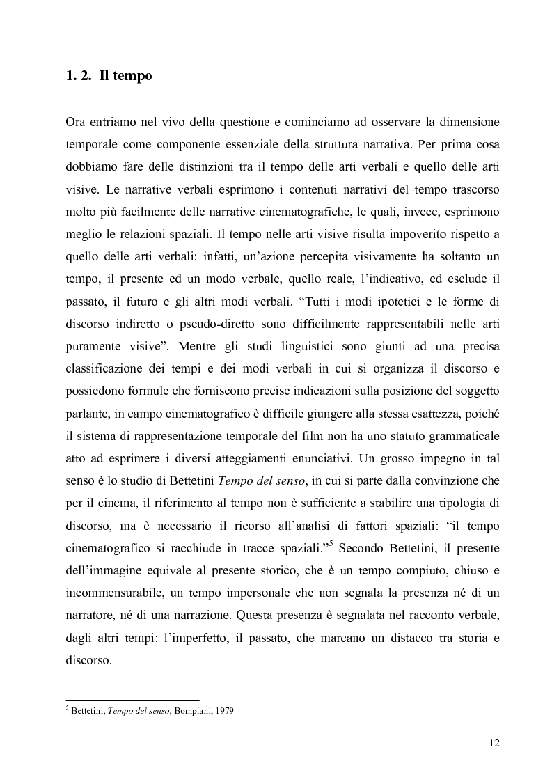Anteprima della tesi: Lo spazio e il tempo nel cinema di Alain Resnais: Hiroshima mon amour, L'année dernière a Marienbad e Muriel., Pagina 9