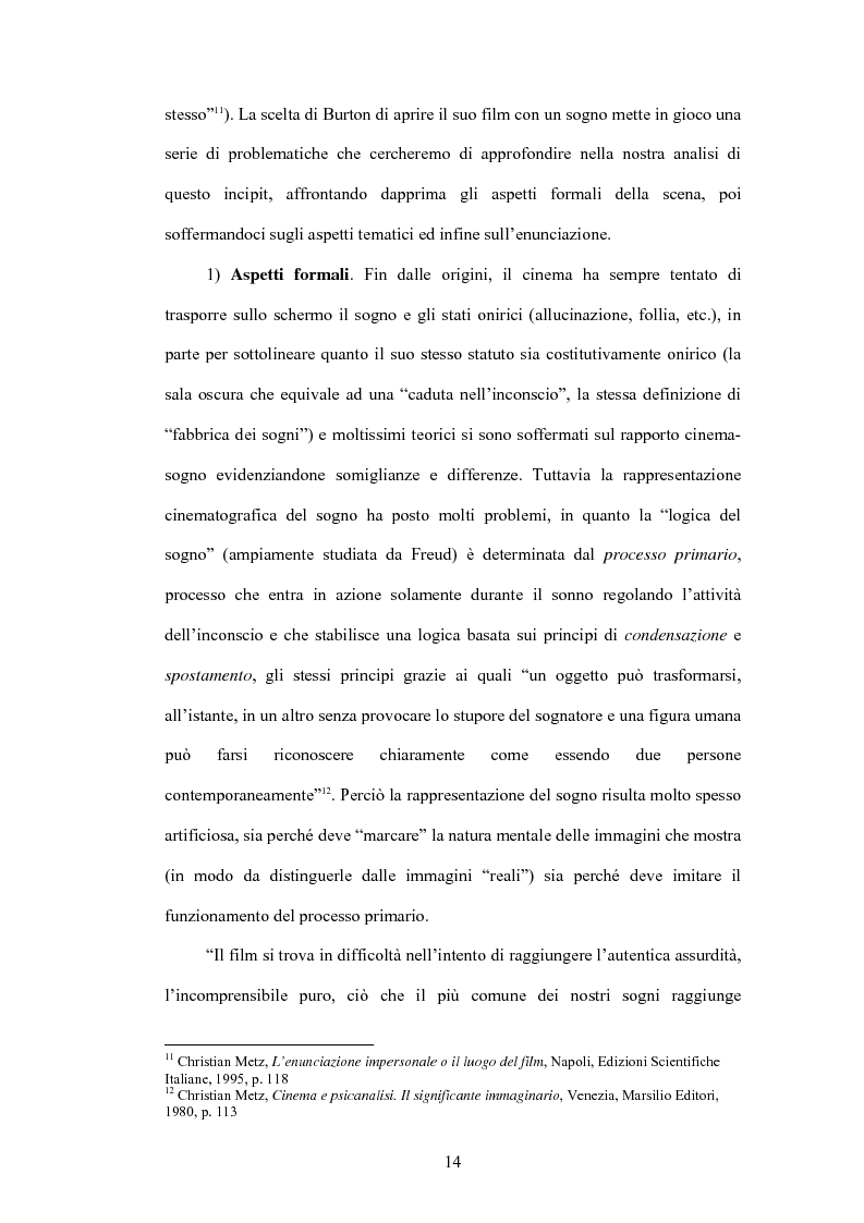 Anteprima della tesi: La fiaba autoriflessiva: il cinema di Tim Burton, Pagina 12