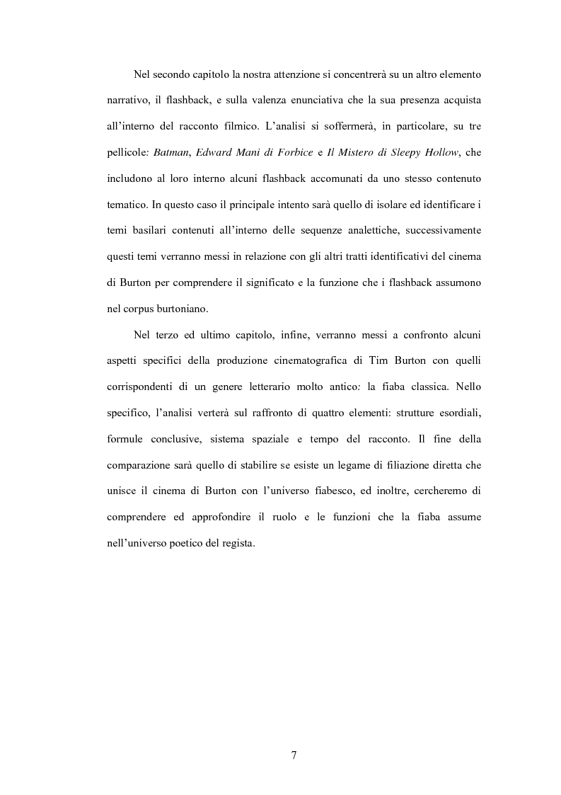 Anteprima della tesi: La fiaba autoriflessiva: il cinema di Tim Burton, Pagina 5