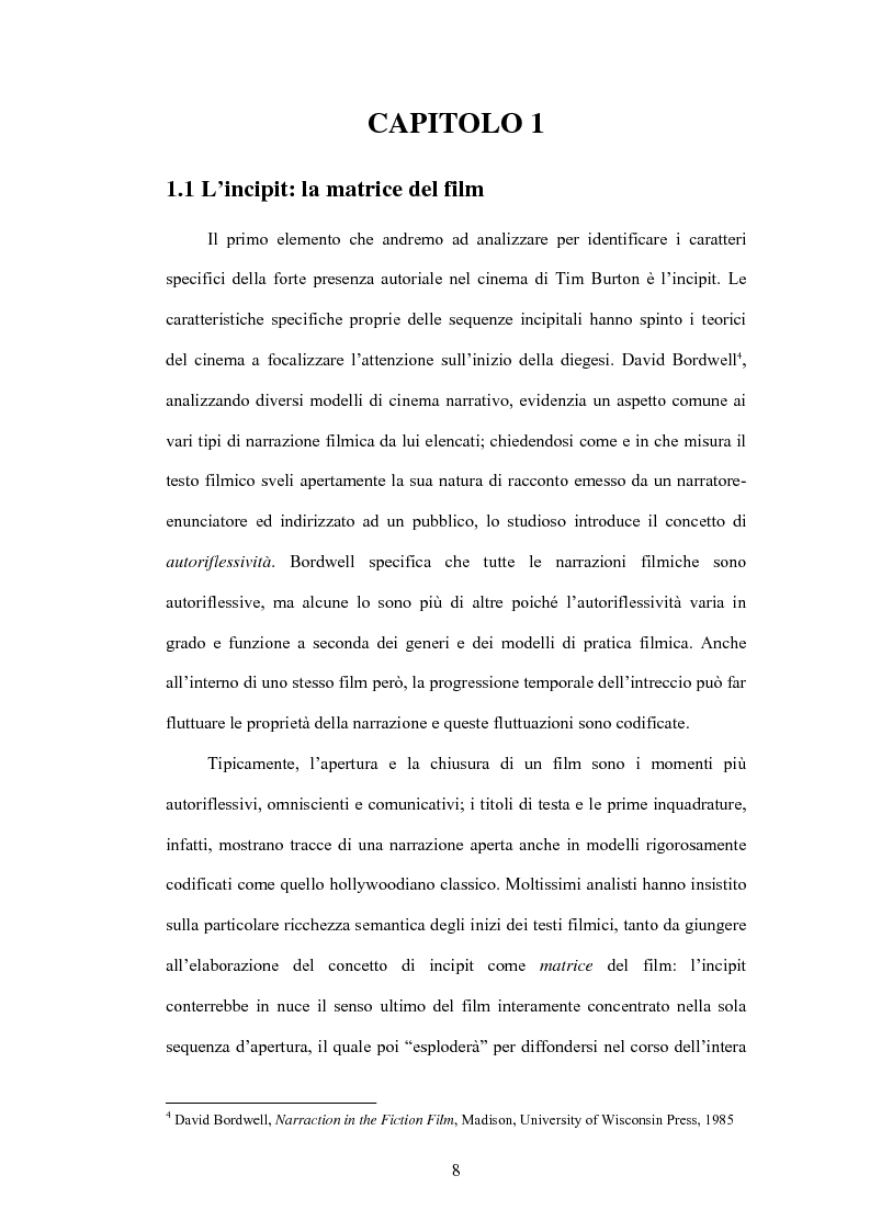 Anteprima della tesi: La fiaba autoriflessiva: il cinema di Tim Burton, Pagina 6