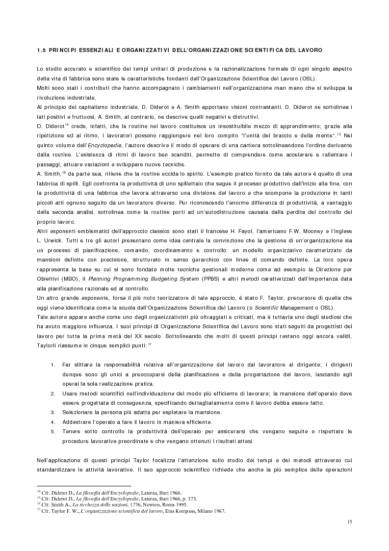 Anteprima della tesi: Vantaggio competitivo, management e qualità, Pagina 11