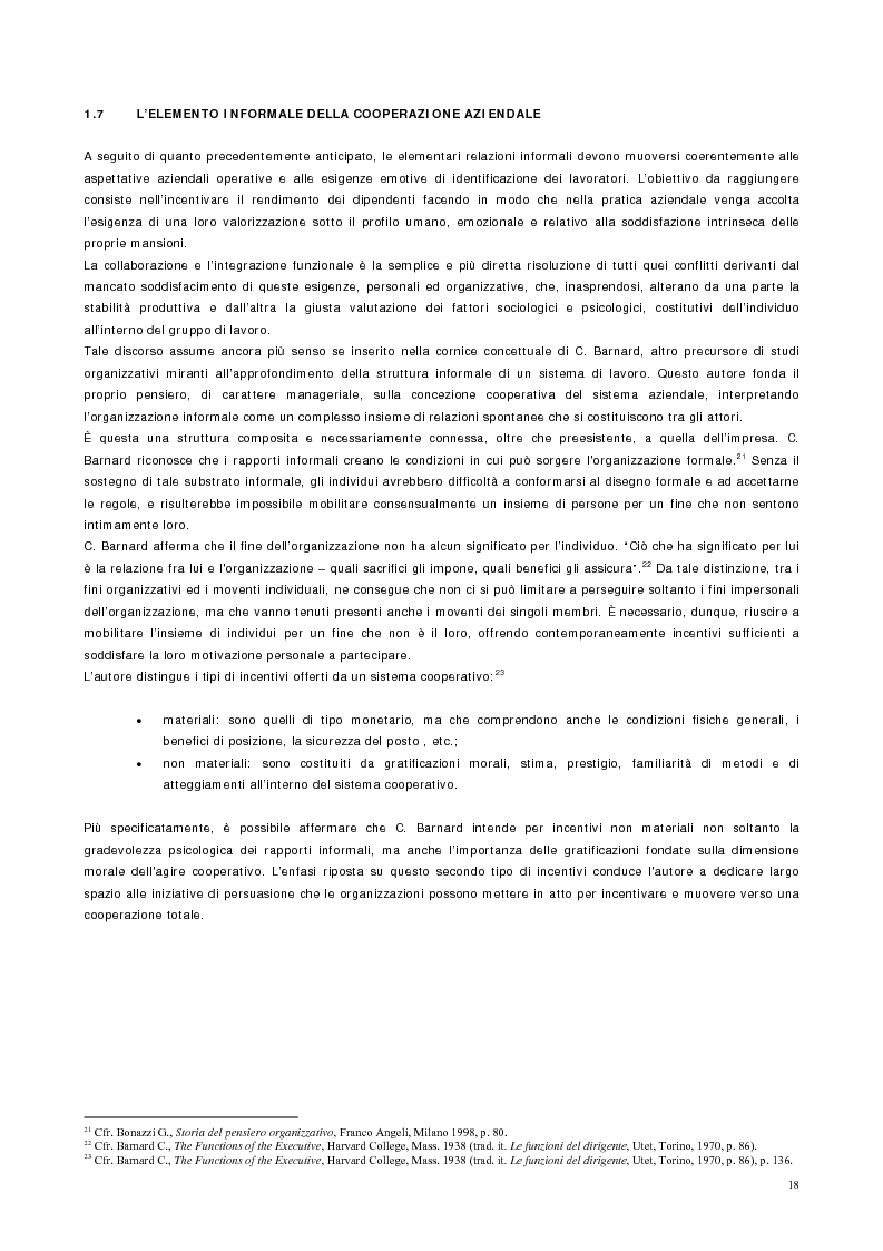 Anteprima della tesi: Vantaggio competitivo, management e qualità, Pagina 14