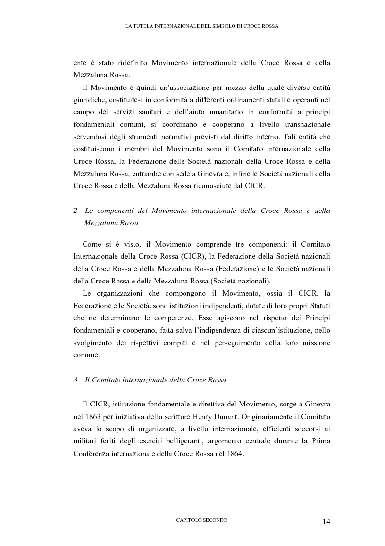 Anteprima della tesi: La tutela internazionale del simbolo di Croce Rossa, Pagina 13