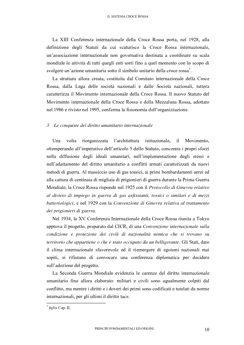 Anteprima della tesi: La tutela internazionale del simbolo di Croce Rossa, Pagina 9