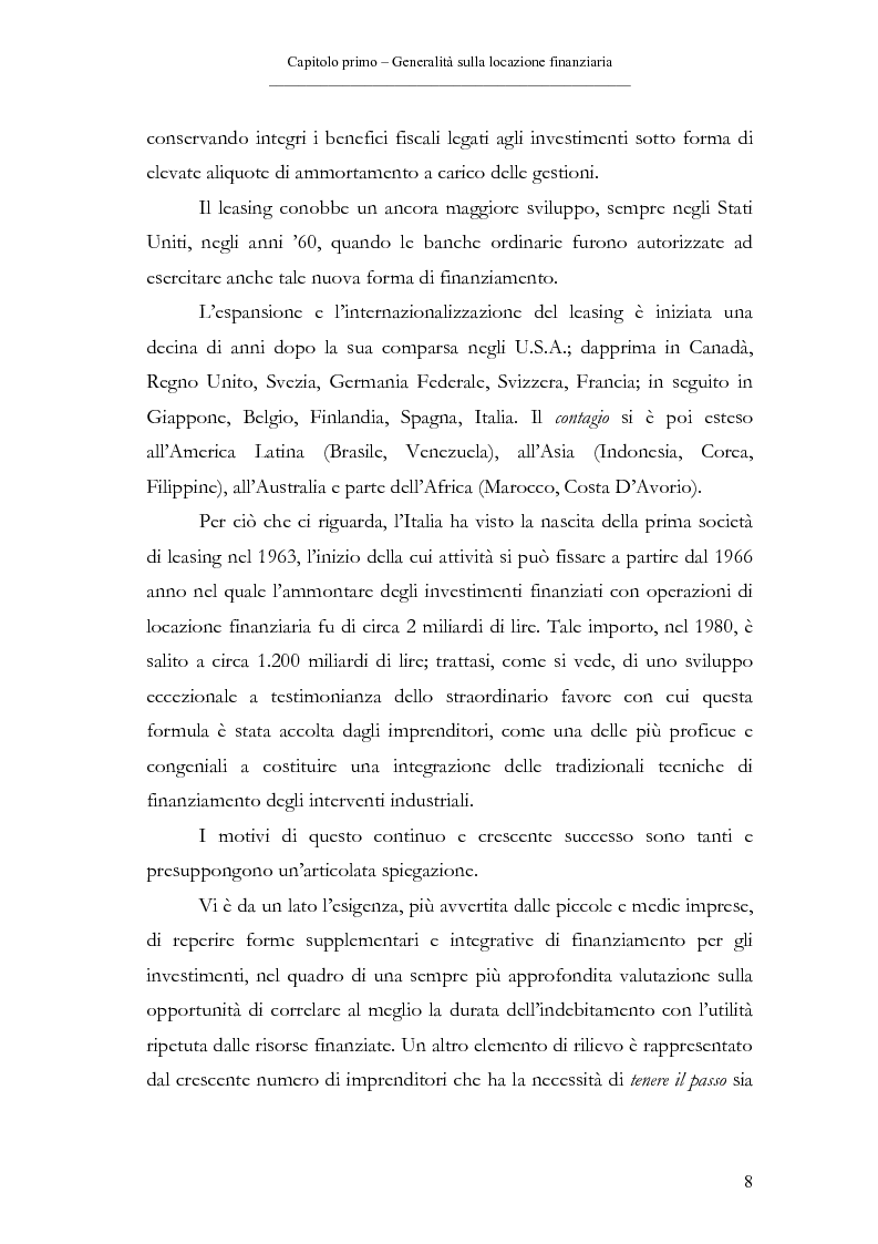 Anteprima della tesi: Il contratto di leasing, Pagina 8