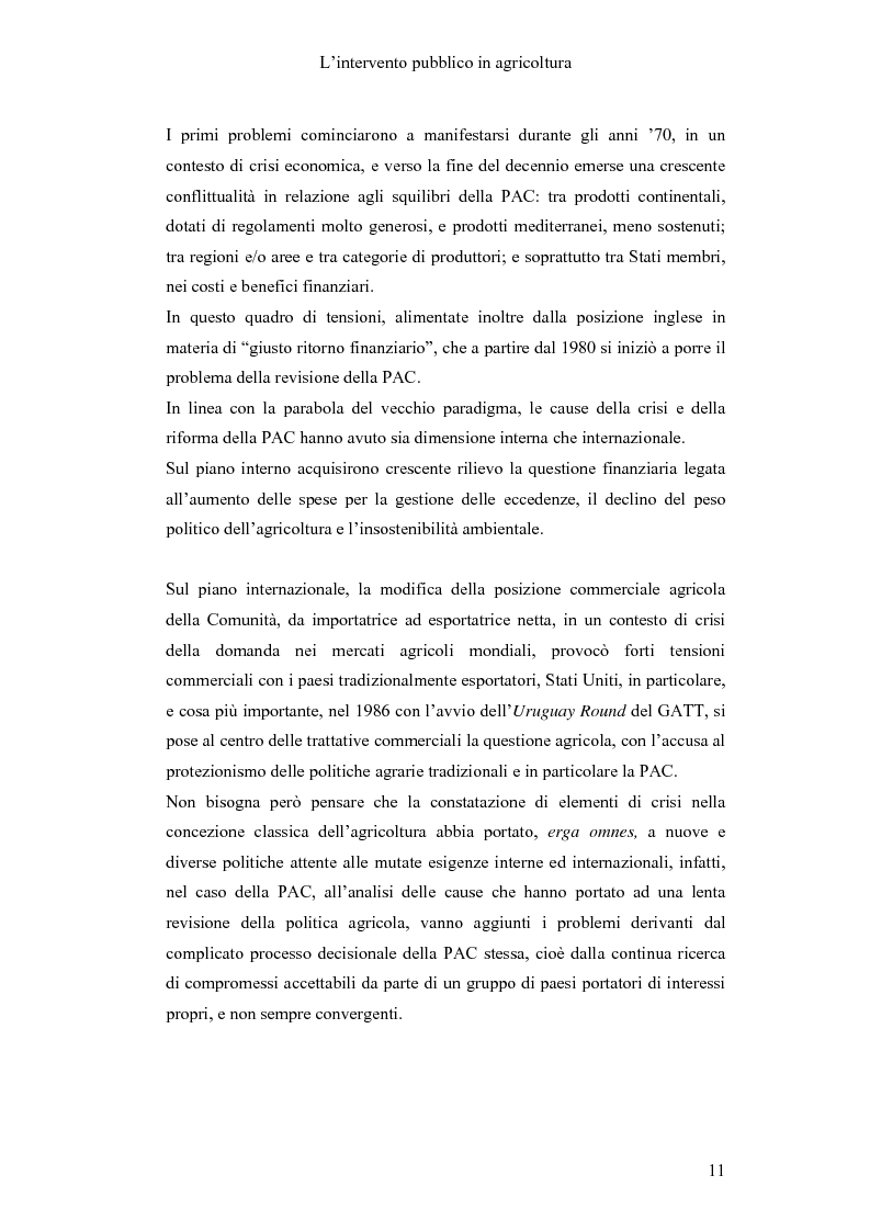 Anteprima della tesi: Interventi pubblici per la sicurezza alimentare, Pagina 13