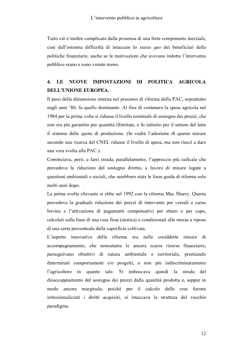 Anteprima della tesi: Interventi pubblici per la sicurezza alimentare, Pagina 14