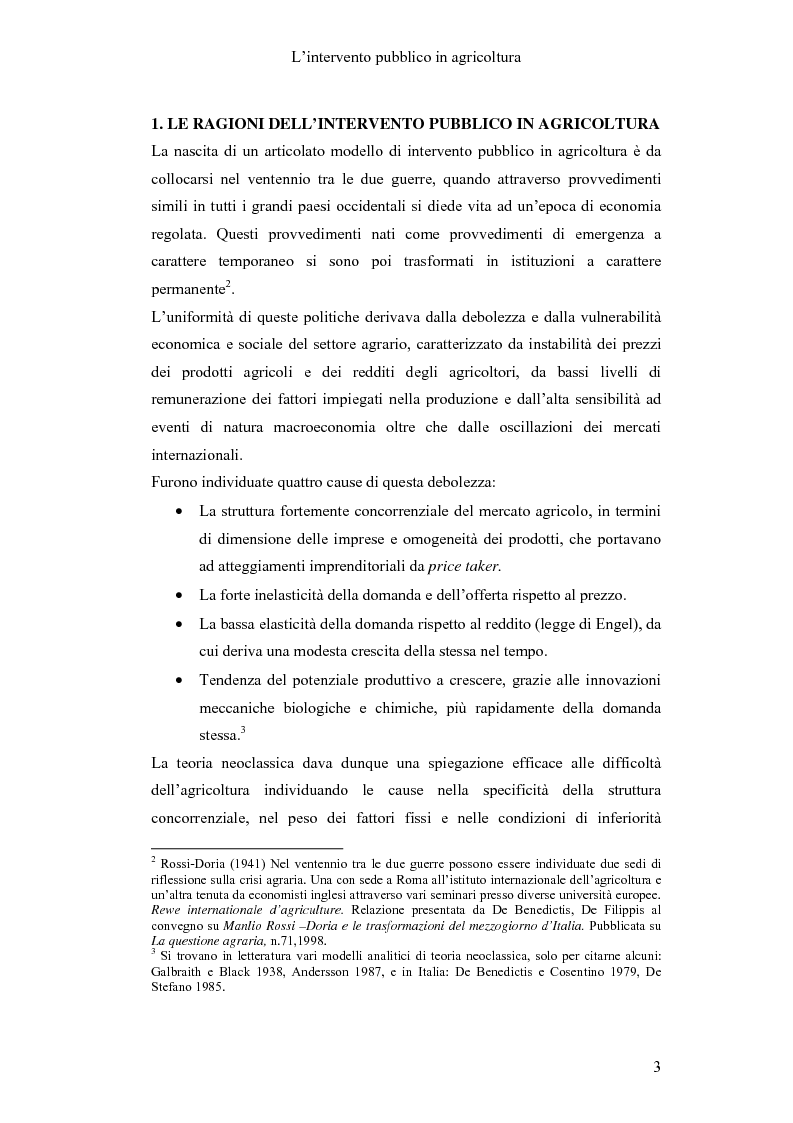 Anteprima della tesi: Interventi pubblici per la sicurezza alimentare, Pagina 5