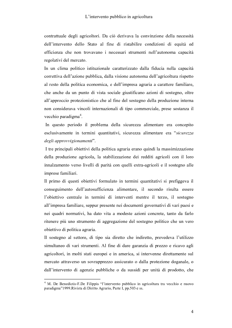 Anteprima della tesi: Interventi pubblici per la sicurezza alimentare, Pagina 6