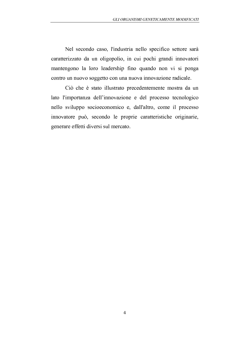 Anteprima della tesi: Gli Organismi Geneticamente Modificati (OGM), Pagina 8