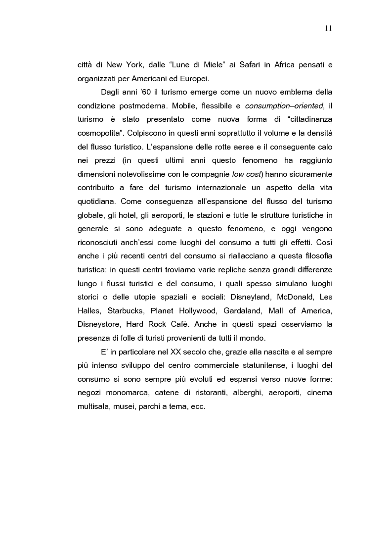 Anteprima della tesi: L'aeroporto come luogo del consumo: il caso Fiumicino., Pagina 9