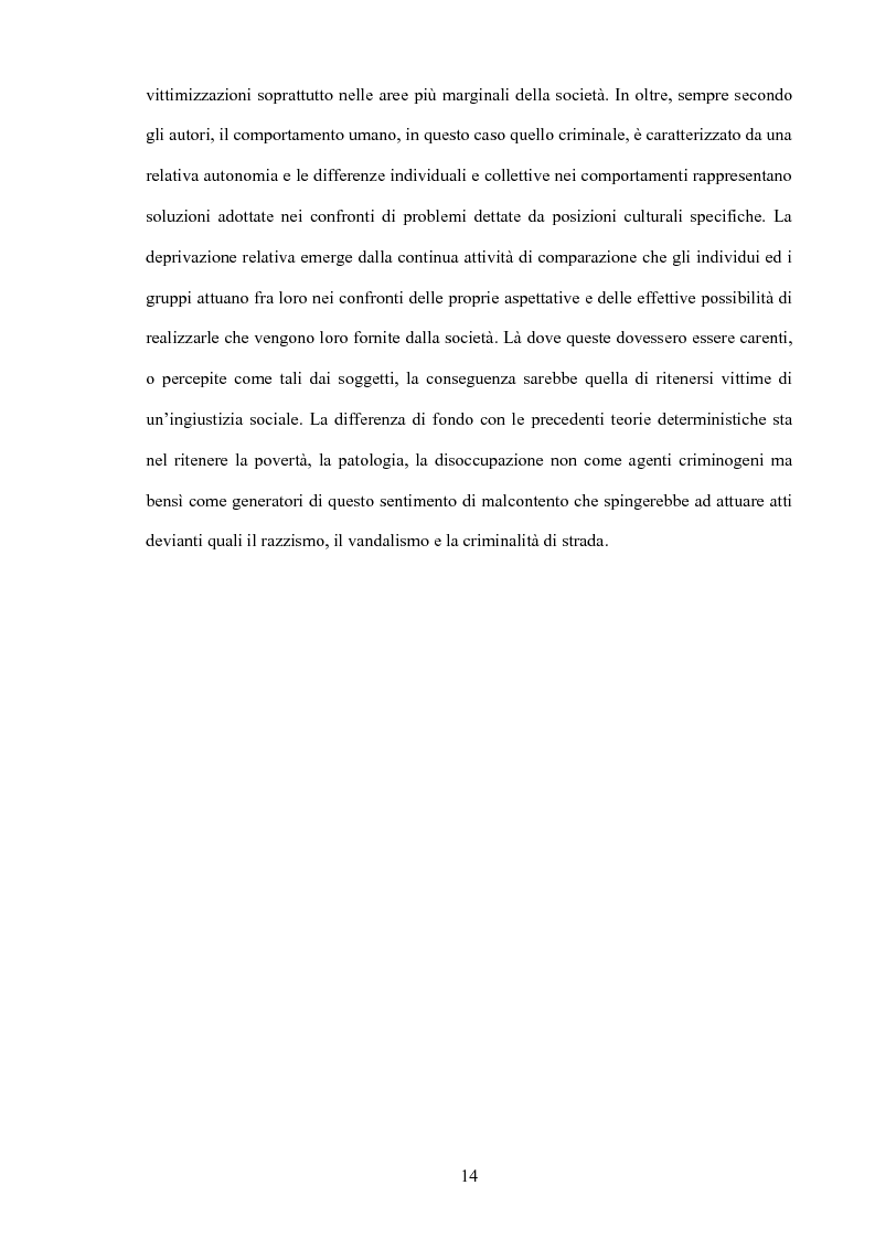 Anteprima della tesi: La prevenzione del crimine e la pubblica amministrazione, Pagina 12