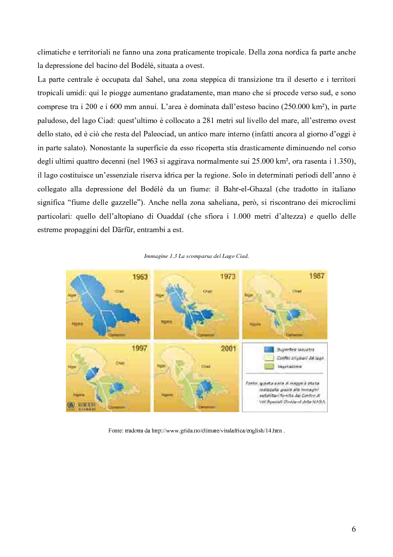 Anteprima della tesi: I Toubou del Ciad, "razza fossile vivente": valutazioni sul turismo etnologico esistente e potenziale, Pagina 6