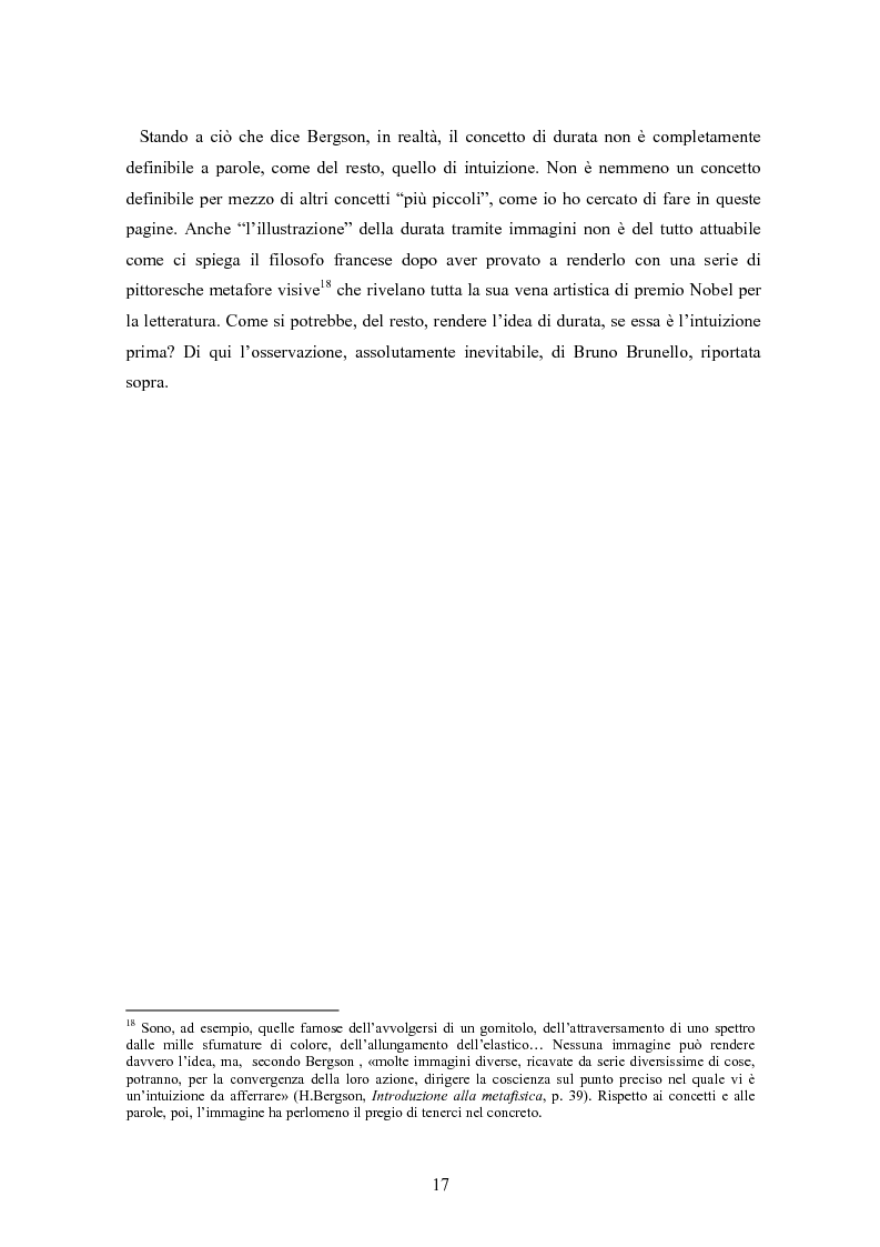 Anteprima della tesi: Bergson e Lévinas: emozione creatrice ed alterità, Pagina 13