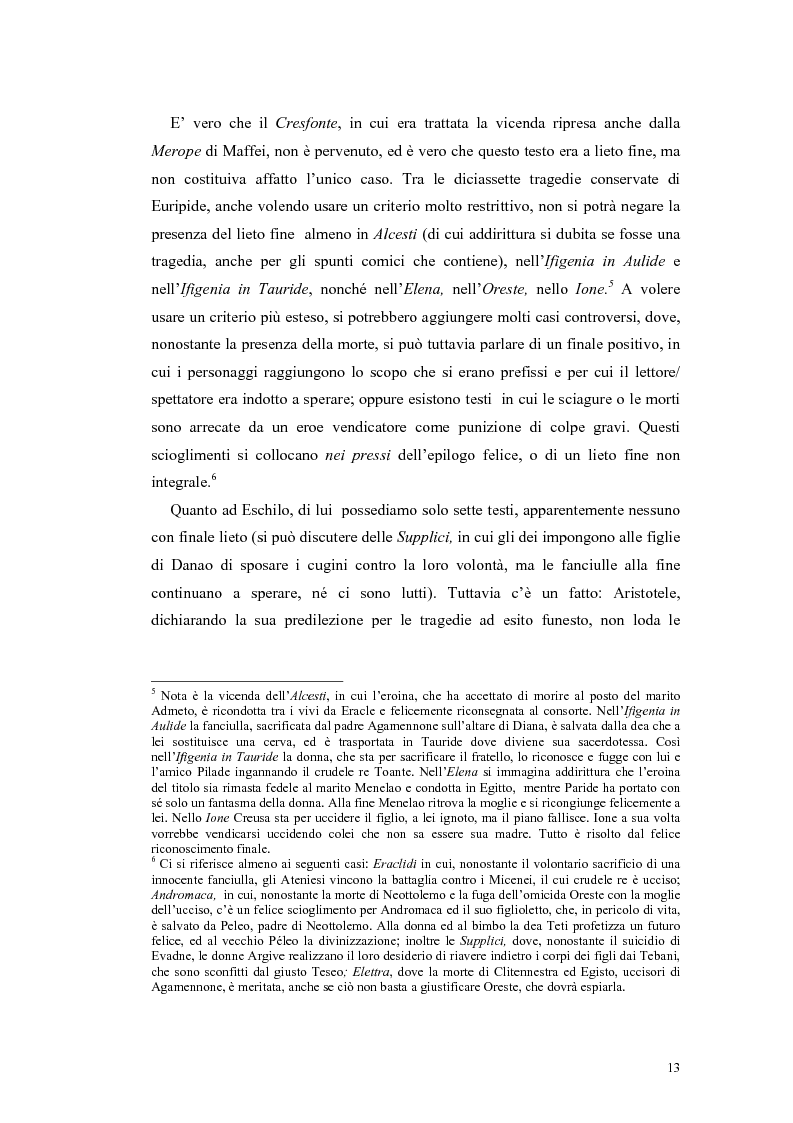 Anteprima della tesi: Tragedie a lieto fine del primo Settecento, Pagina 11