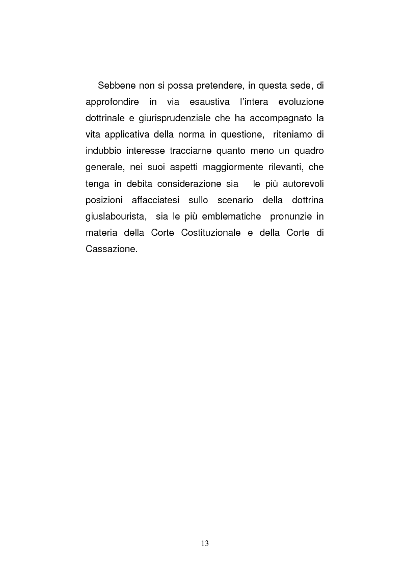 Anteprima della tesi: L'art. 429, terzo comma, c.p.c. , nella legislazione e nella giurisprudenza più recenti, Pagina 7
