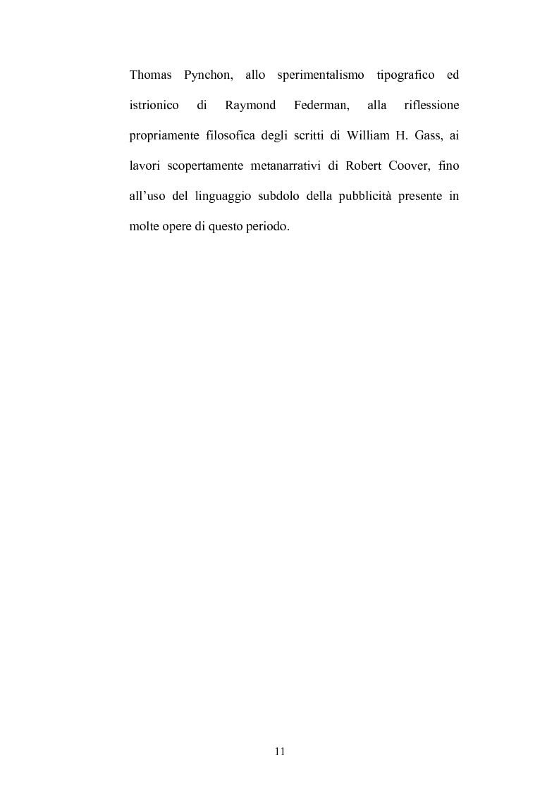 Anteprima della tesi: Destini incrociati: Italo Calvino e gli scrittori americani postmodern, Pagina 11