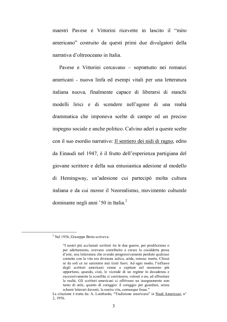 Anteprima della tesi: Destini incrociati: Italo Calvino e gli scrittori americani postmodern, Pagina 3