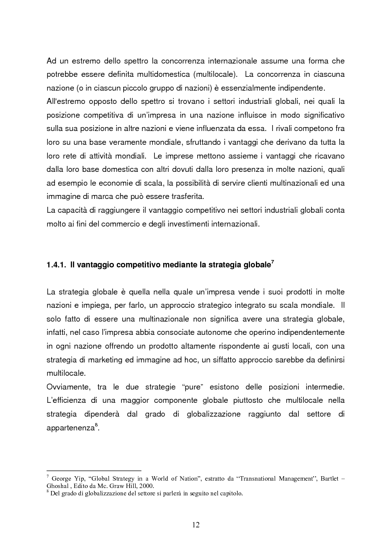 Anteprima della tesi: Strategie di internazionalizzazione e la competitività dell'est europa nel settore abbigliamento, Pagina 12