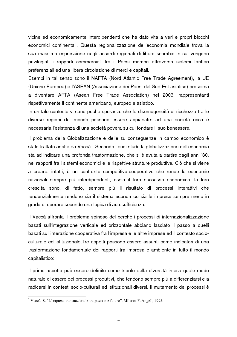 Anteprima della tesi: Strategie di internazionalizzazione e la competitività dell'est europa nel settore abbigliamento, Pagina 4