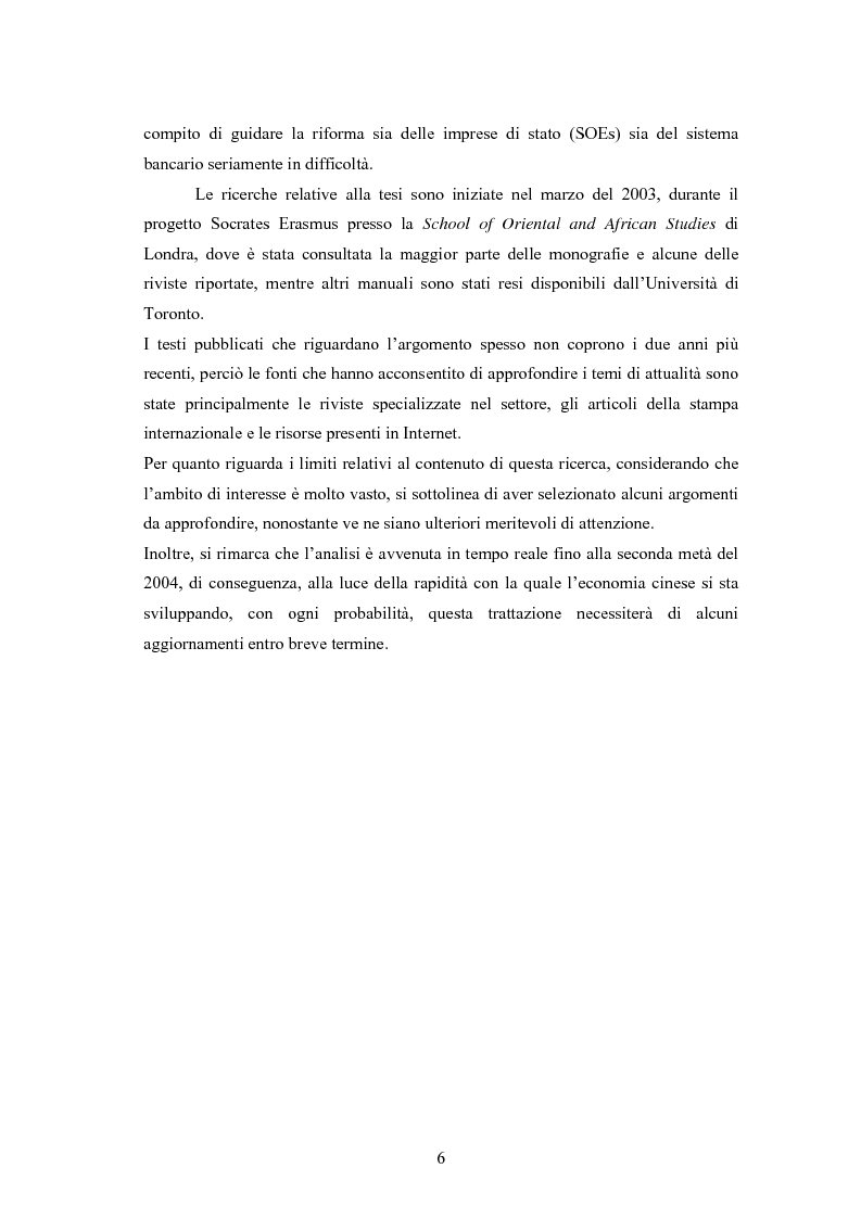 Anteprima della tesi: Problemi e prospettive di una nuova dimensione economica internazionale: la Cina nella WTO, Pagina 3