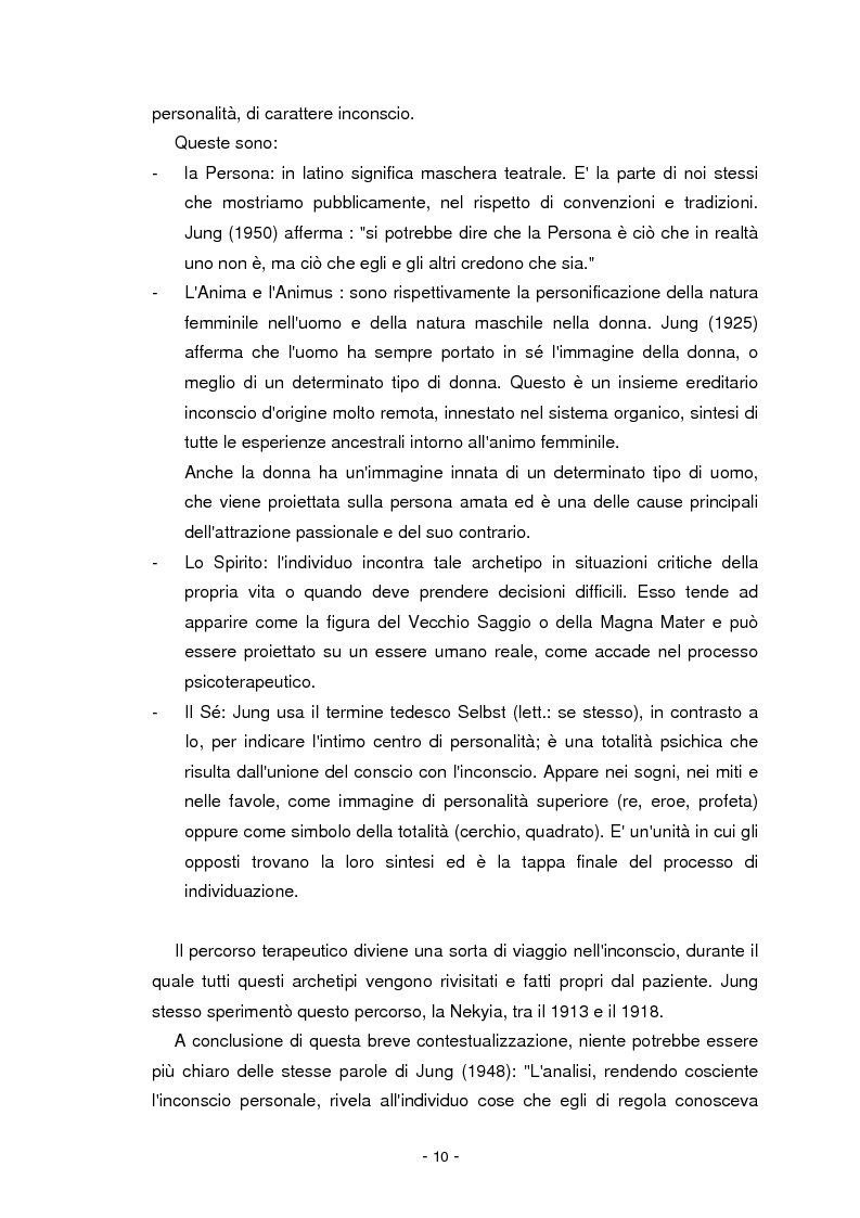 Anteprima della tesi: Il cinema parla dall'inconscio. Meccanismi di identificazione e di proiezione in due casi clinici esemplificativi di Disturbo Borderline di Personalità, Pagina 10