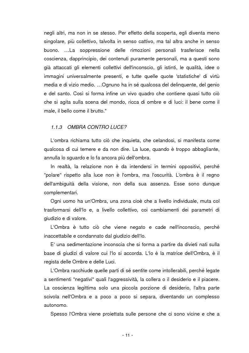Anteprima della tesi: Il cinema parla dall'inconscio. Meccanismi di identificazione e di proiezione in due casi clinici esemplificativi di Disturbo Borderline di Personalità, Pagina 11