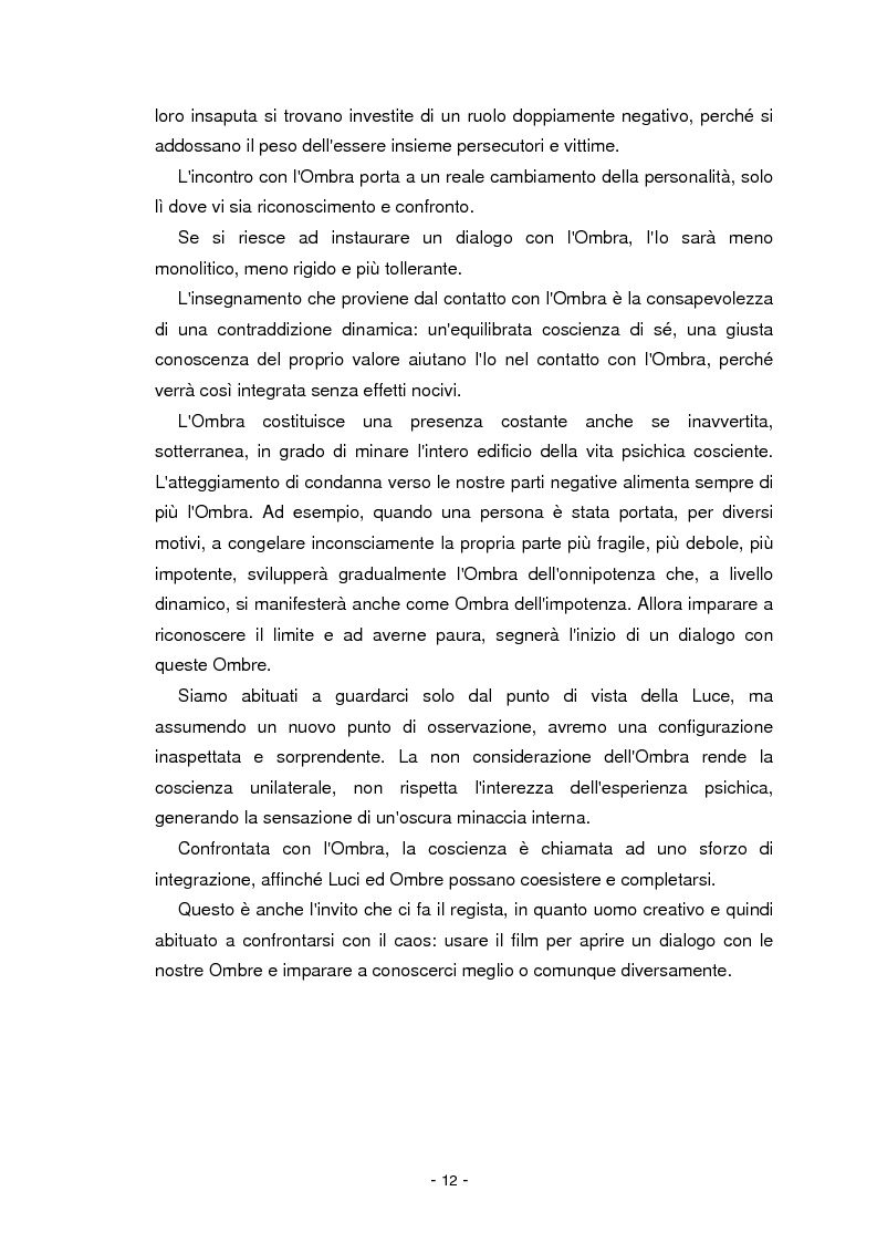 Anteprima della tesi: Il cinema parla dall'inconscio. Meccanismi di identificazione e di proiezione in due casi clinici esemplificativi di Disturbo Borderline di Personalità, Pagina 12
