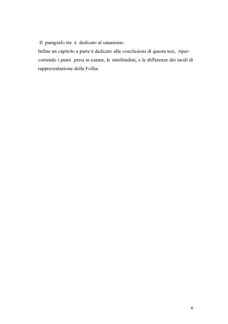 Anteprima della tesi: La rappresentazione della follia dal teatro alla comunicazione multimediale, Pagina 4
