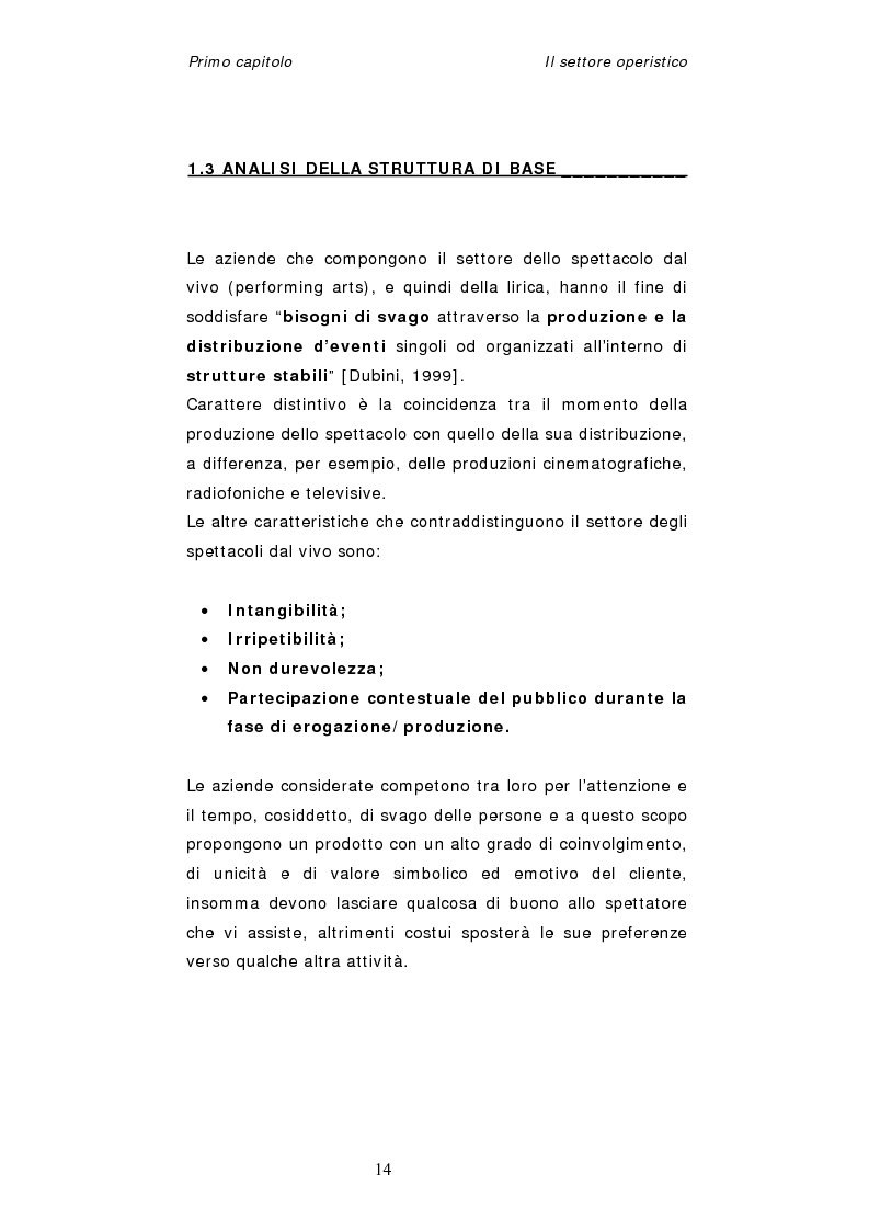 Anteprima della tesi: Dinamiche organizzative e gestionali nei teatri lirici italiani: il caso Fondazione Arena, Pagina 14