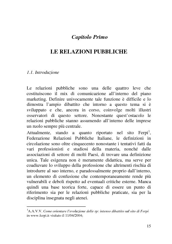 Anteprima della tesi: L'Italia dei Porti: tra evento televisivo e marketing territoriale, Pagina 6