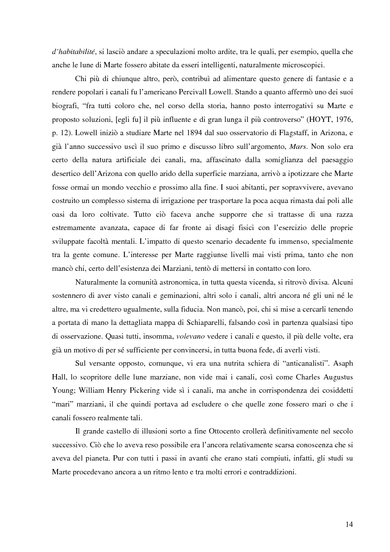 Anteprima della tesi: Il mito di Marte nella fantascienza americana, Pagina 11