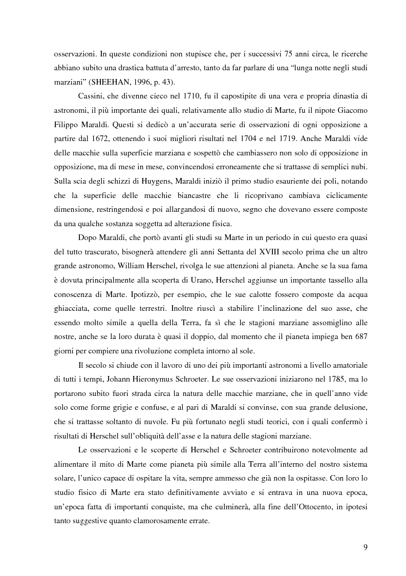 Anteprima della tesi: Il mito di Marte nella fantascienza americana, Pagina 6