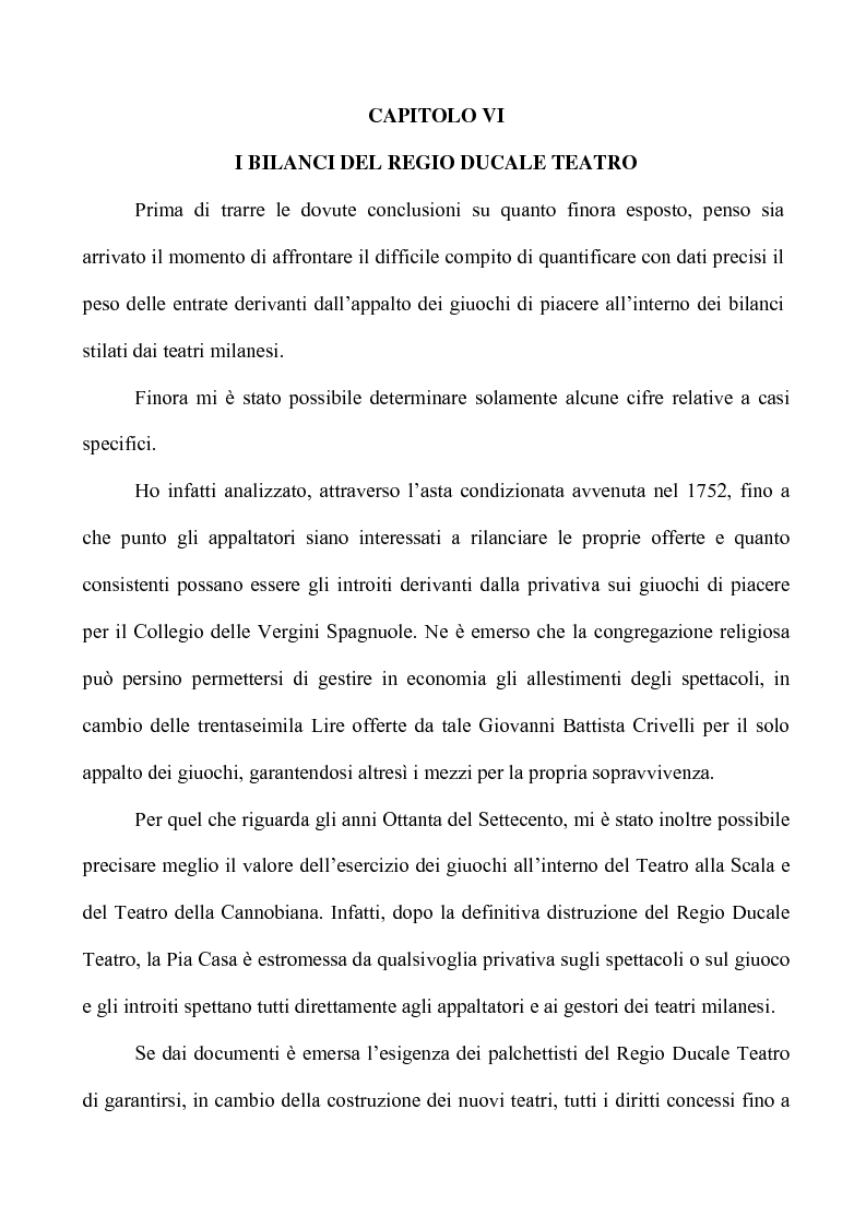 Anteprima della tesi: Teatro e Giuoco d'Azzardo a Milano nel Settecento, Pagina 12
