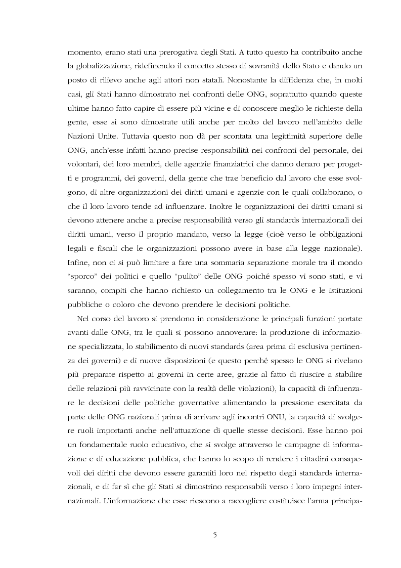 Anteprima della tesi: Amnesty International: comunicare i diritti umani, Pagina 3
