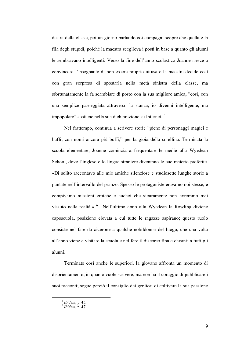 Anteprima della tesi: Harry Potter e la sua recezione, Pagina 6
